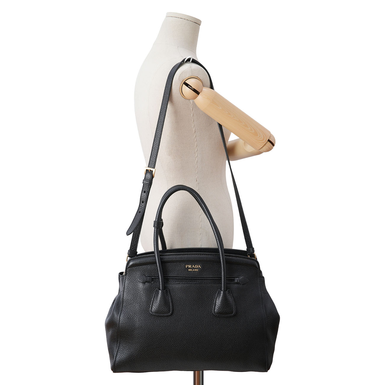 PRADA(USED)프라다 BN2572 비텔로 다이노 토트겸 숄더백