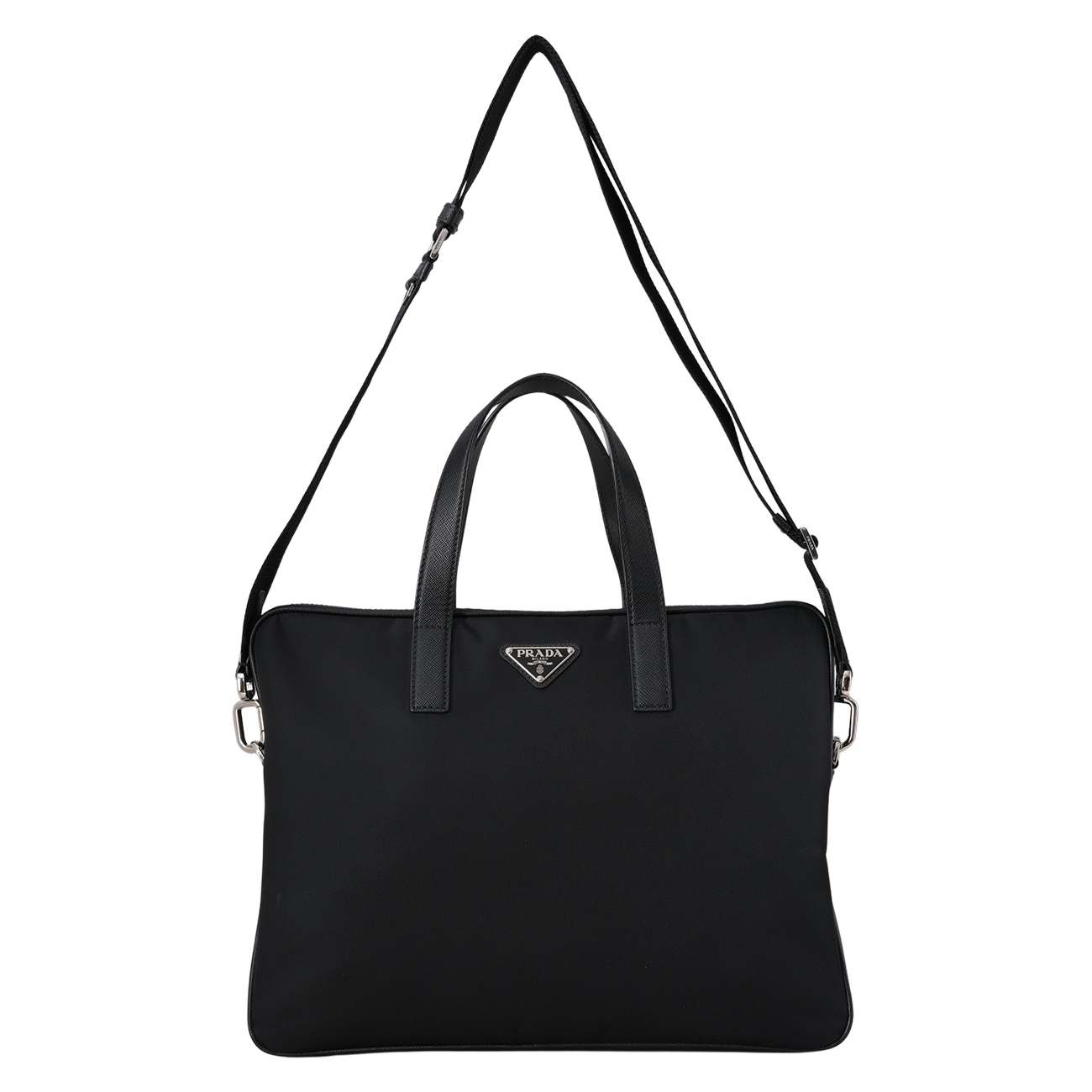 PRADA(USED)프라다 2VE368 리나일론 브리프케이스
