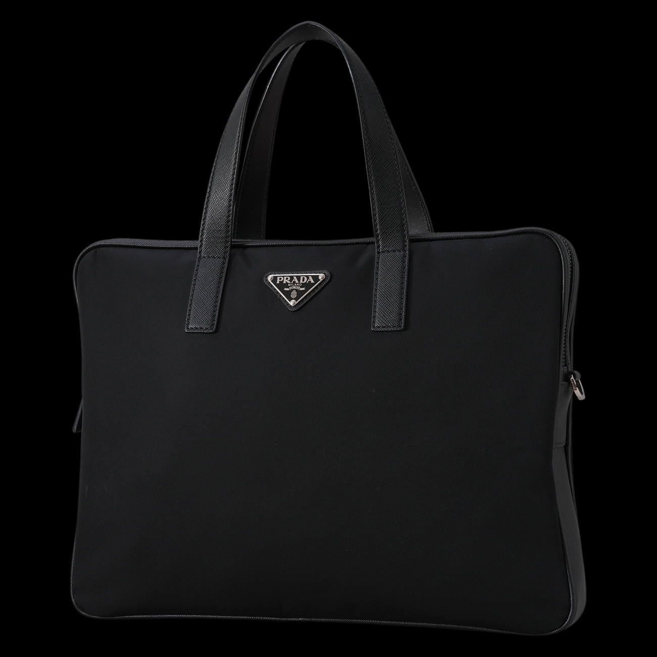 PRADA(USED)프라다 2VE368 리나일론 브리프케이스