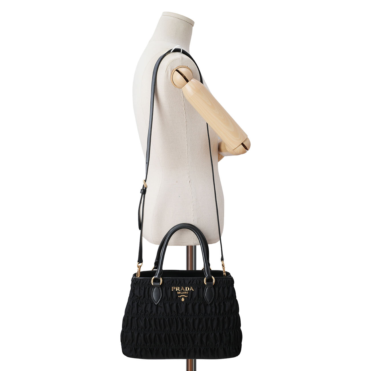 PRADA(USED)프라다 1BA173 포코노 고프레 토트백