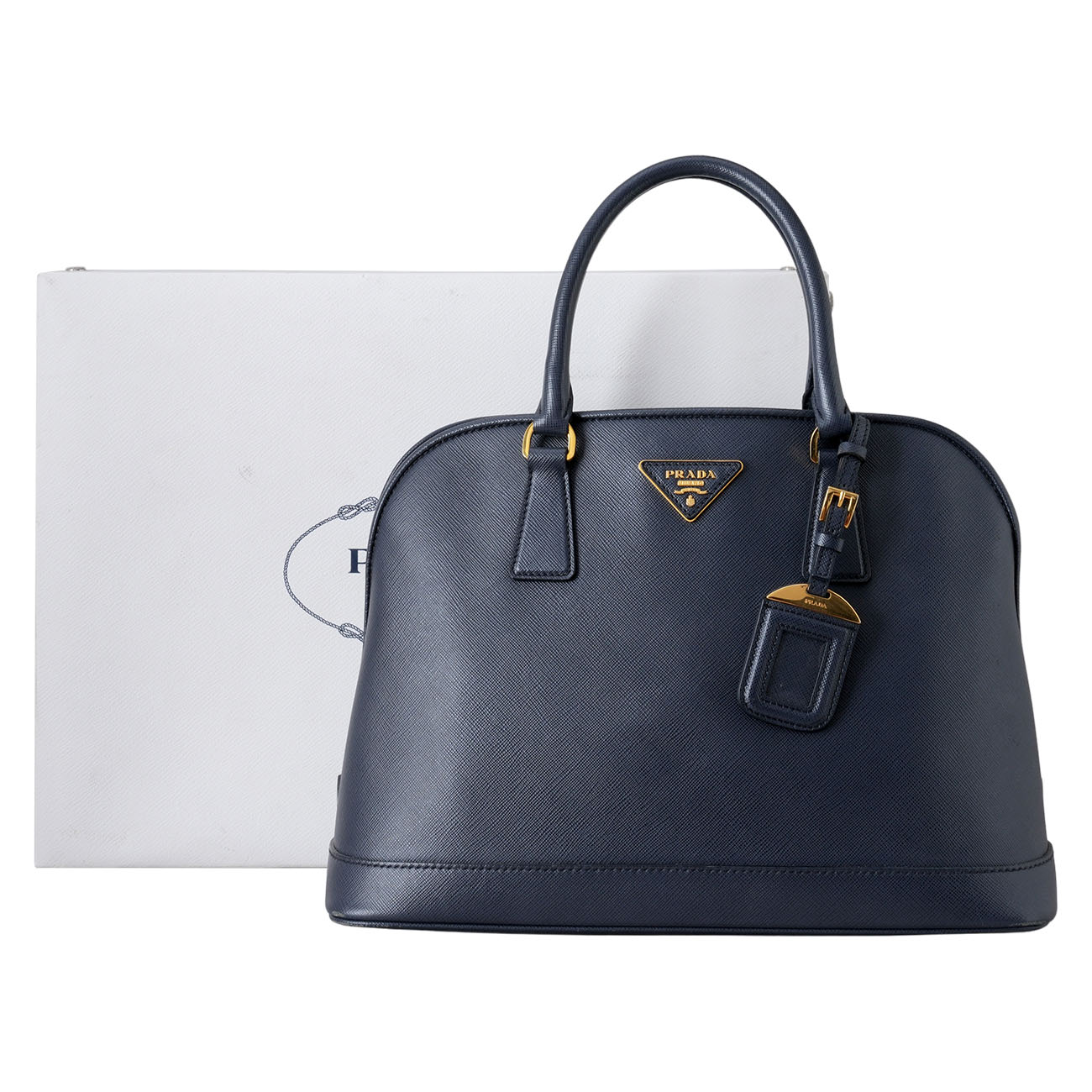 PRADA(USED)프라다 BN2558 사피아노 탑핸들 숄더백