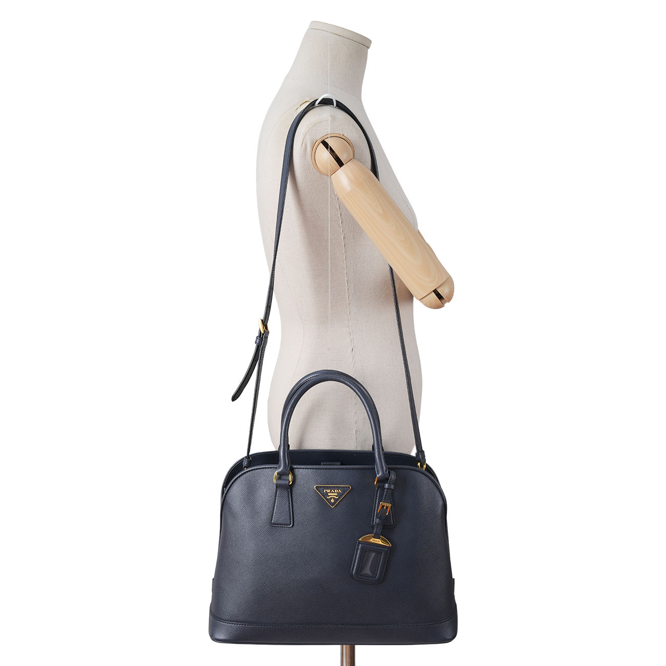 PRADA(USED)프라다 BN2558 사피아노 탑핸들 숄더백