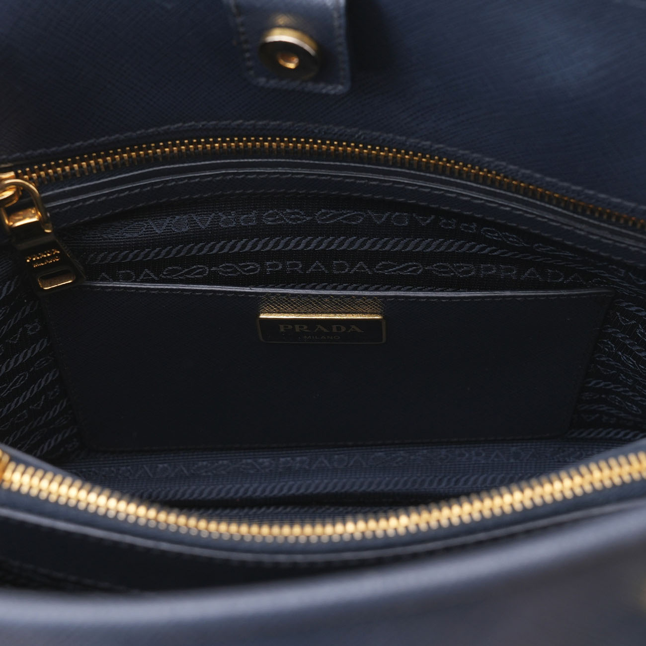 PRADA(USED)프라다 BN2558 사피아노 탑핸들 숄더백