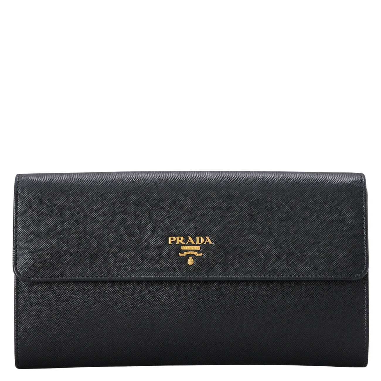 PRADA(USED)프라다 사피아노 플랩 장지갑