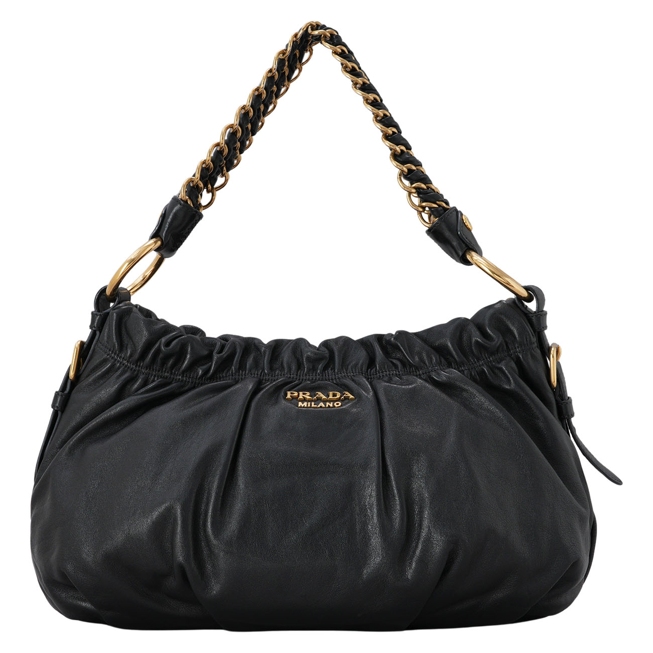 PRADA(USED)프라다 소프트카프 체인 숄더백