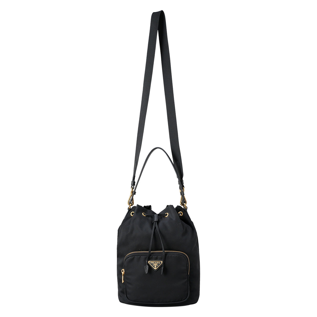PRADA(USED)프라다 나일론 버킷백