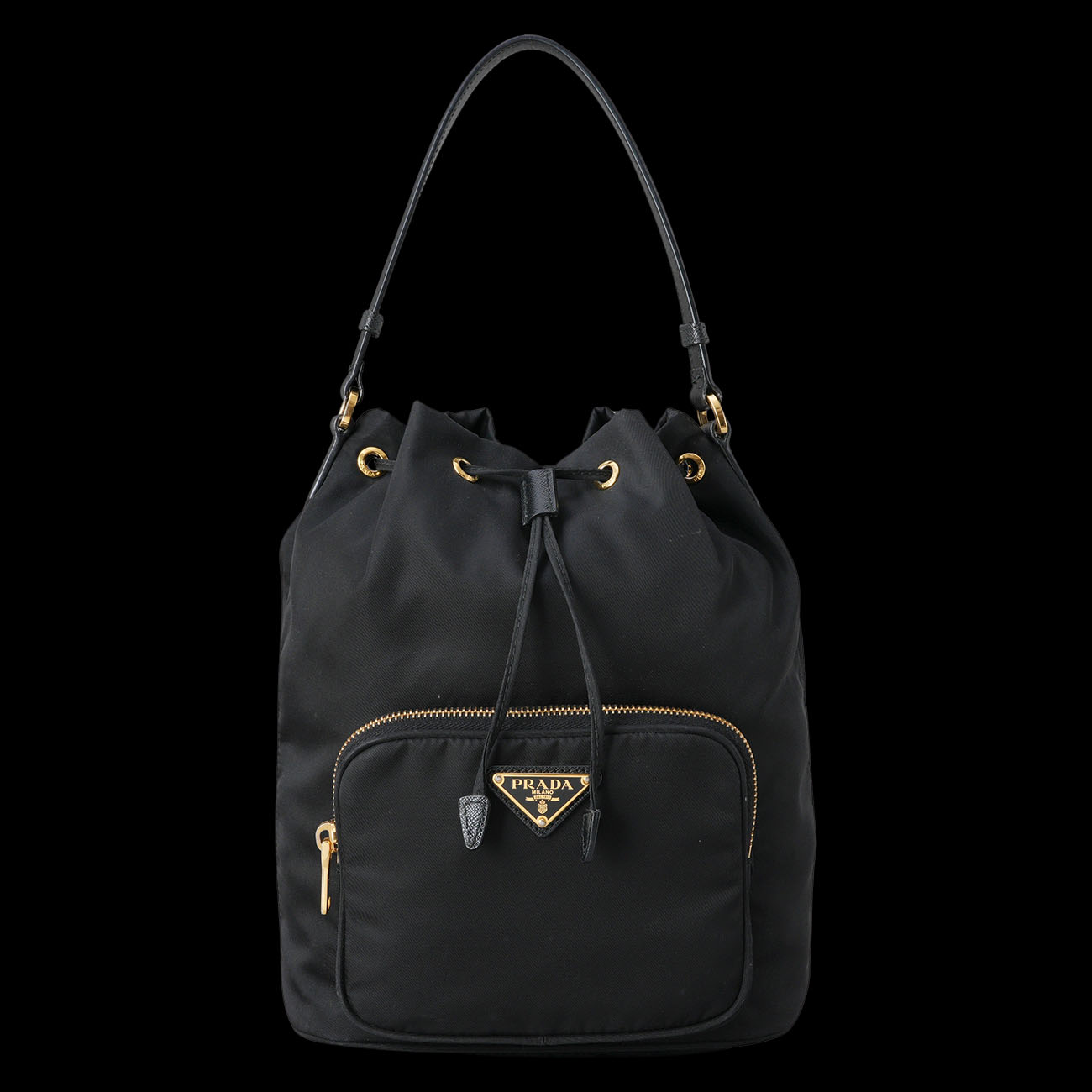 PRADA(USED)프라다 나일론 버킷백