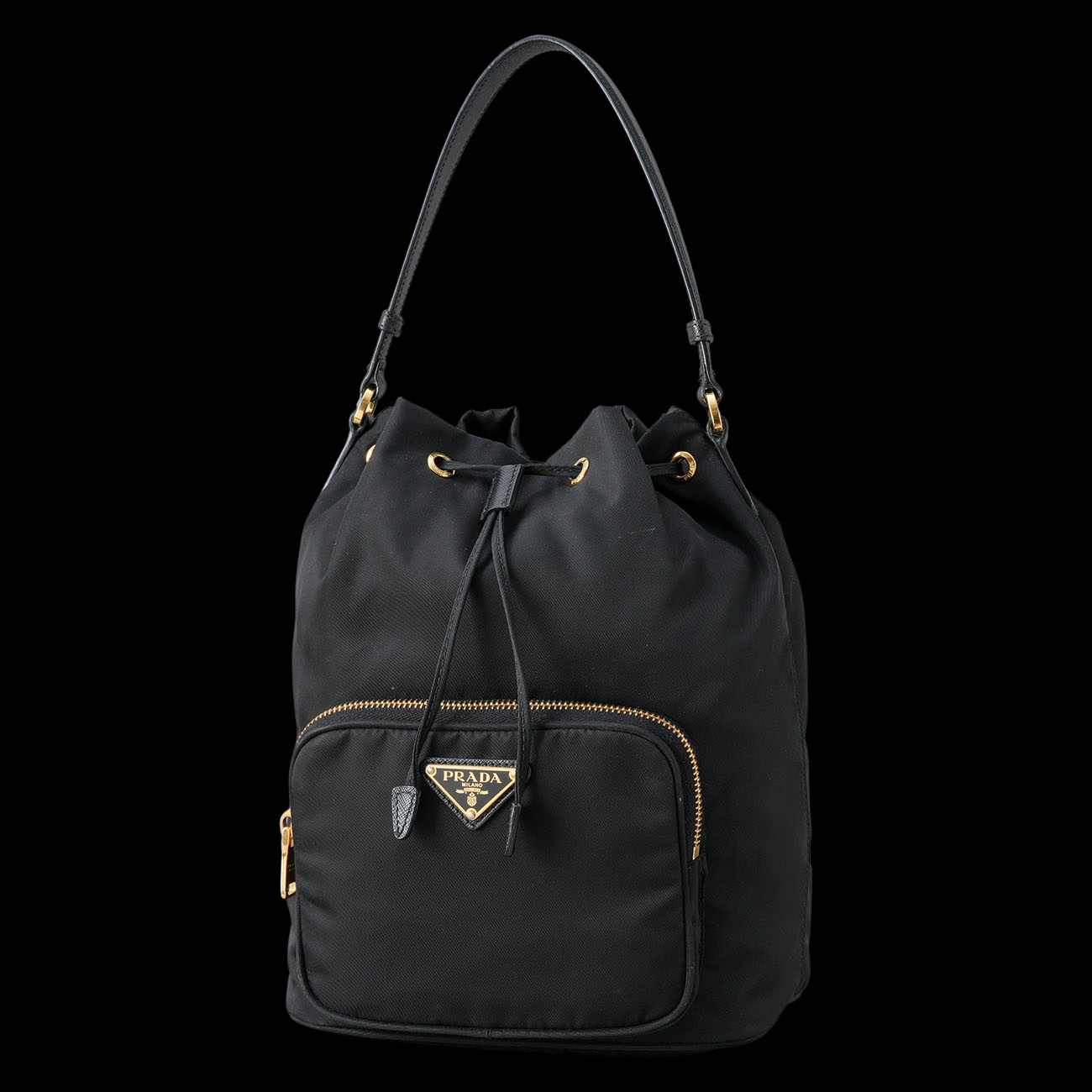 PRADA(USED)프라다 나일론 버킷백
