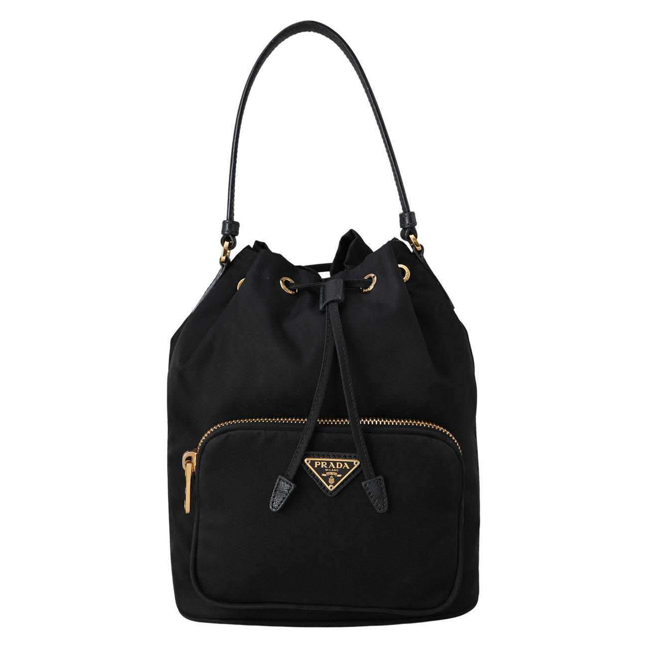 PRADA(USED)프라다 1BH038  리나일론 버킷백