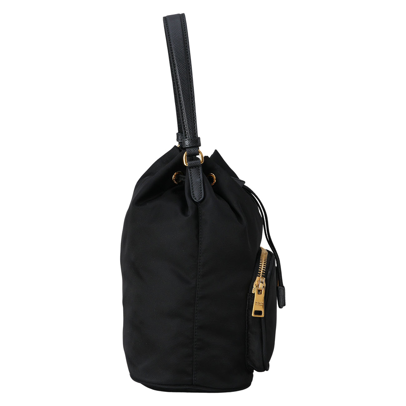 PRADA(USED)프라다 1BH038  리나일론 버킷백