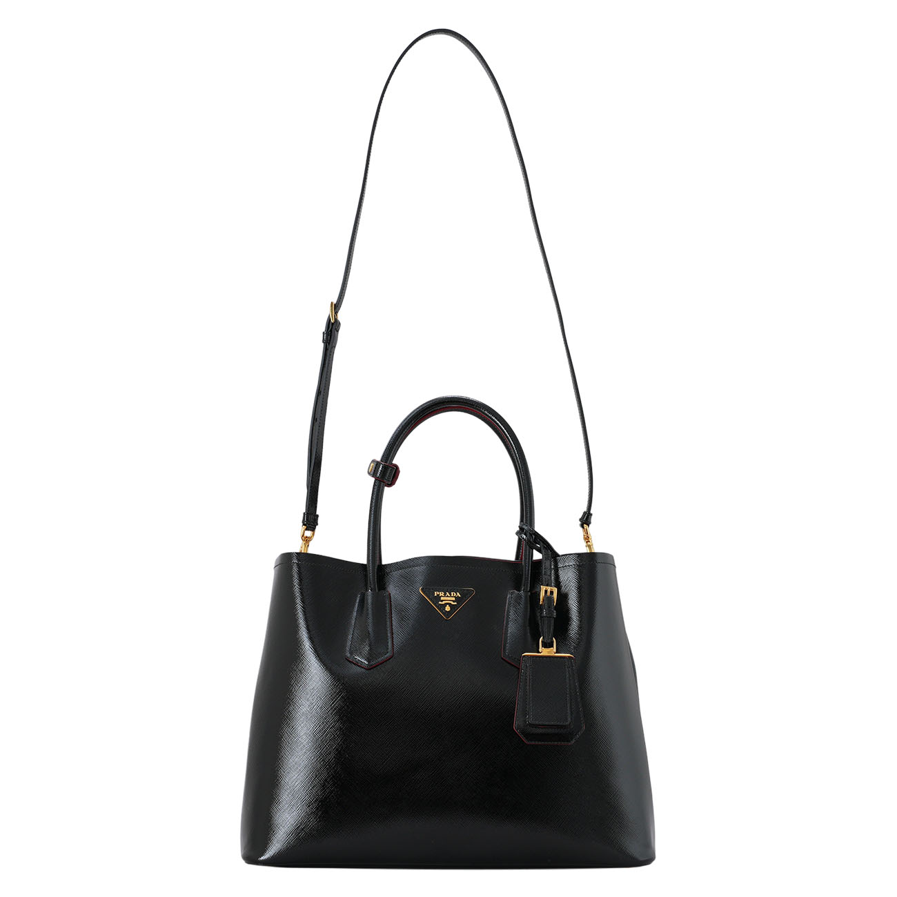 PRADA(USED)프라다 B2756T 사피아노 두블레 백