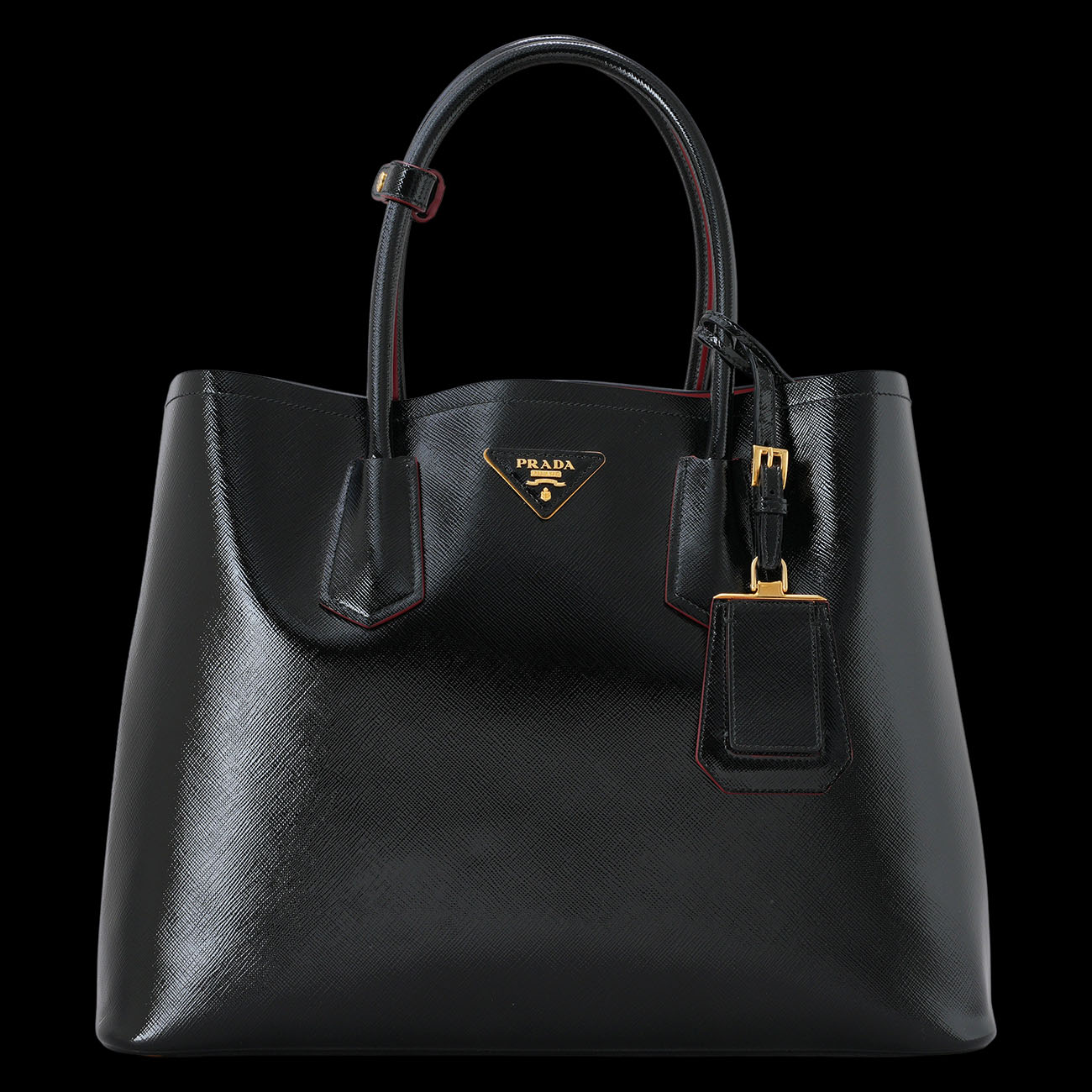 PRADA(USED)프라다 B2756T 사피아노 두블레 백