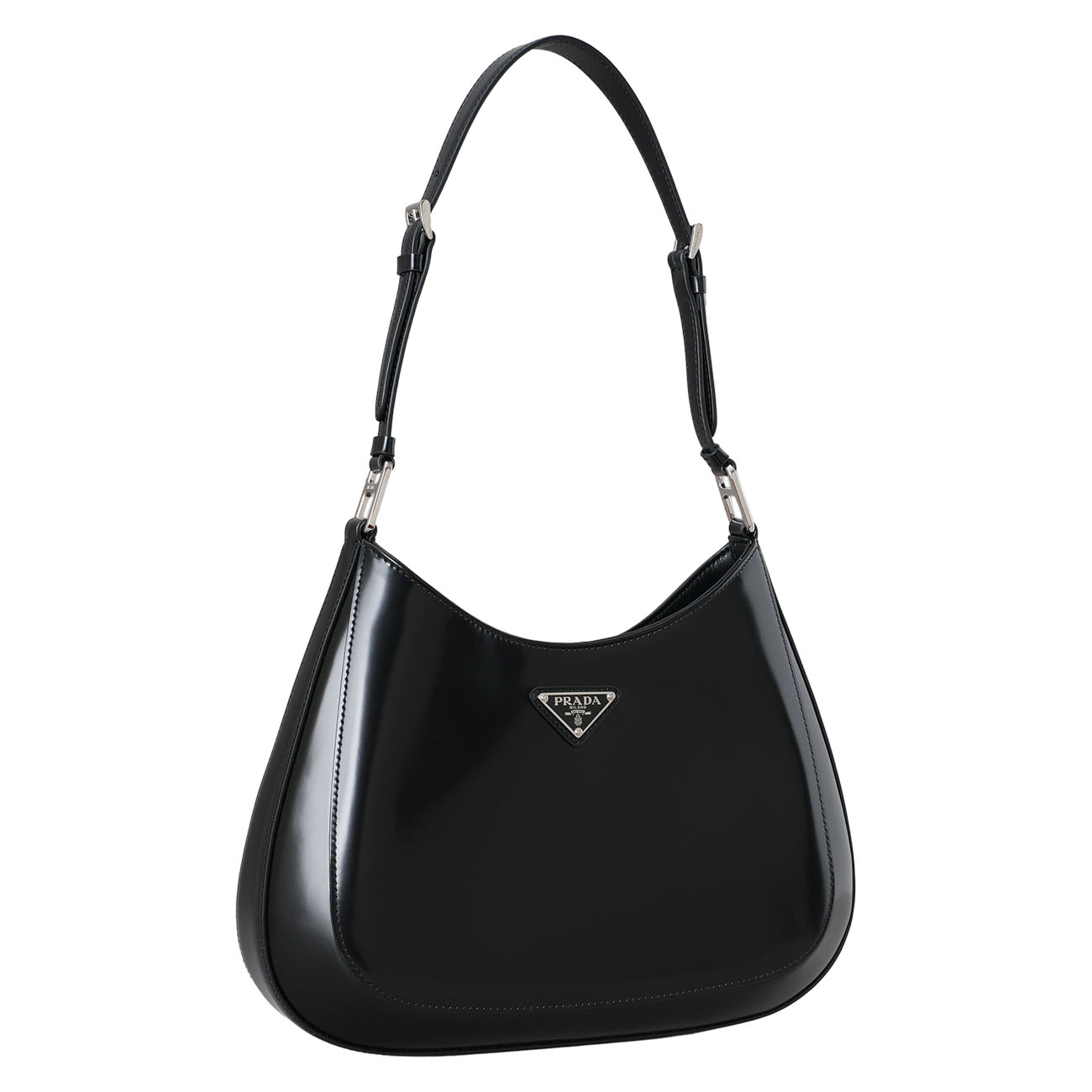 PRADA(USED)프라다 1BC156 브러시드 클레오 숄더백