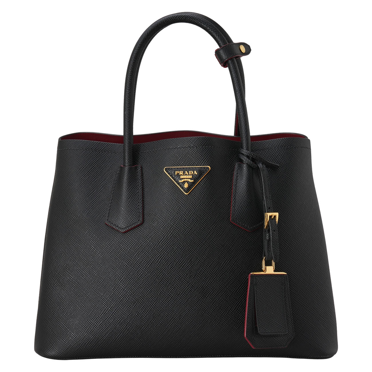 PRADA(USED)프라다 1BG887 사피아노 두블레 스몰 토트백