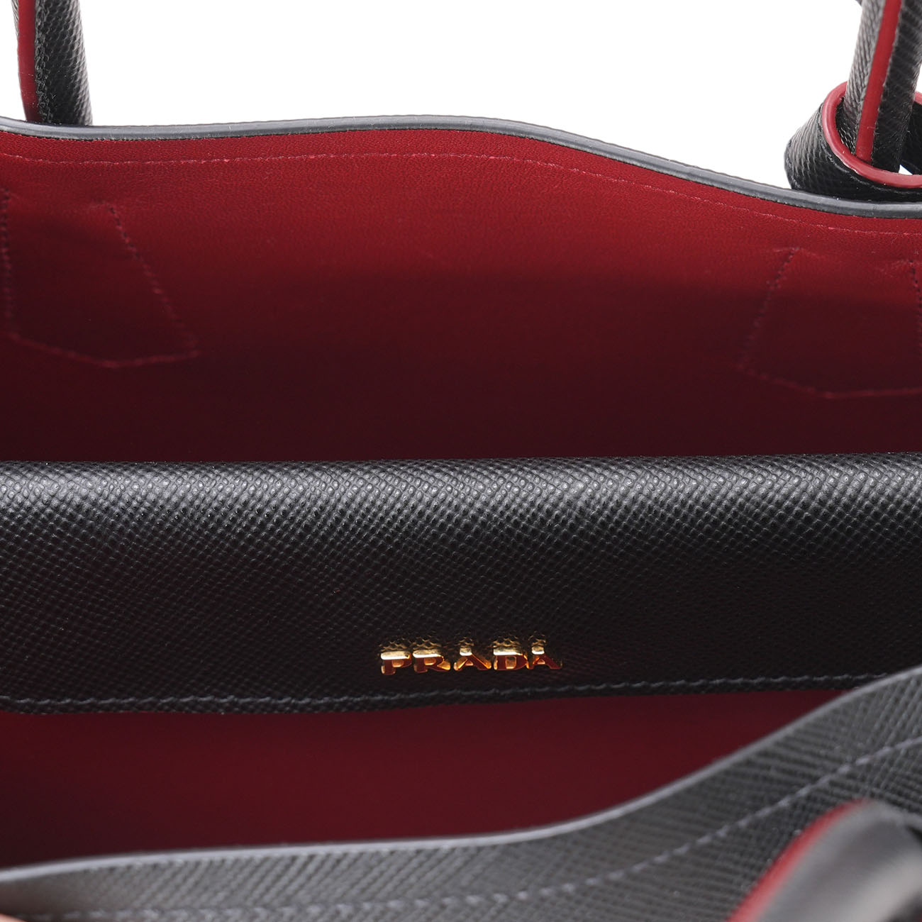 PRADA(USED)프라다 1BG887 사피아노 두블레 스몰 토트백