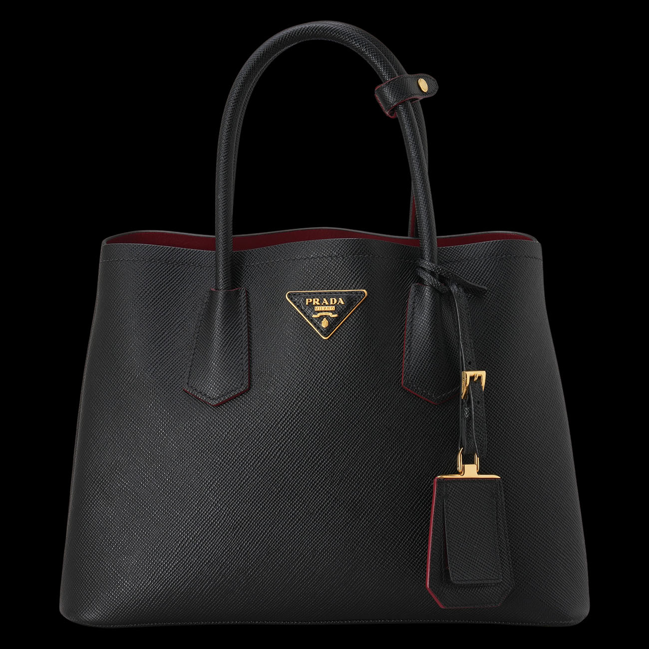 PRADA(USED)프라다 1BG887 사피아노 두블레 스몰 토트백