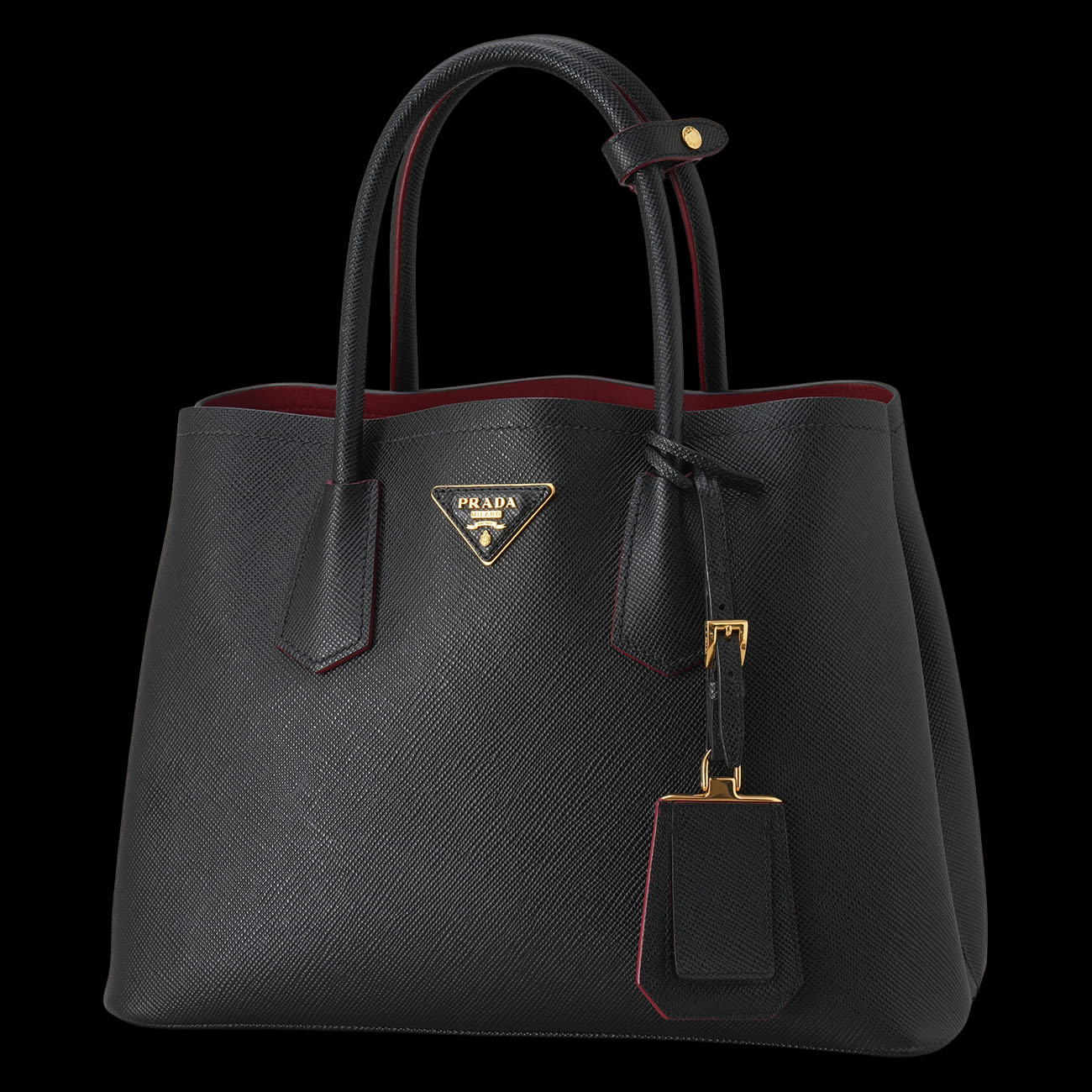PRADA(USED)프라다 1BG887 사피아노 두블레 스몰 토트백