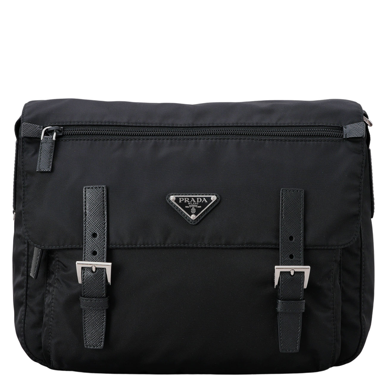 PRADA(USED)프라다 1BD671 리나일론 메신저 백