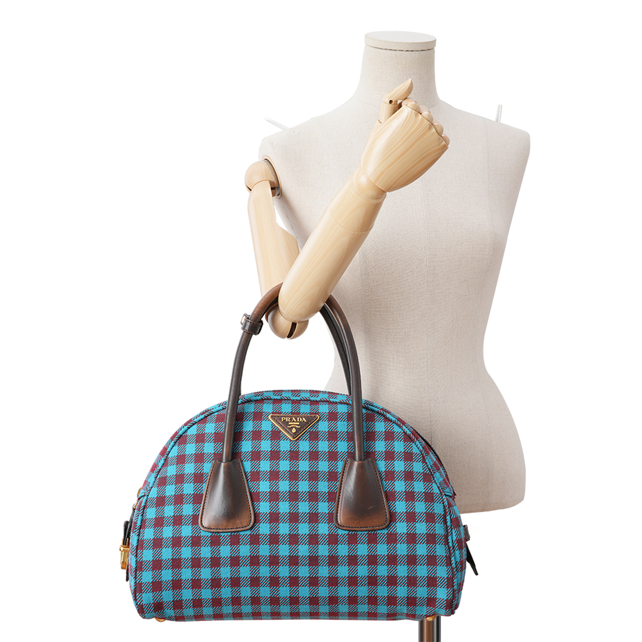 PRADA(USED)프라다 BL0877 쟈가드 토트백