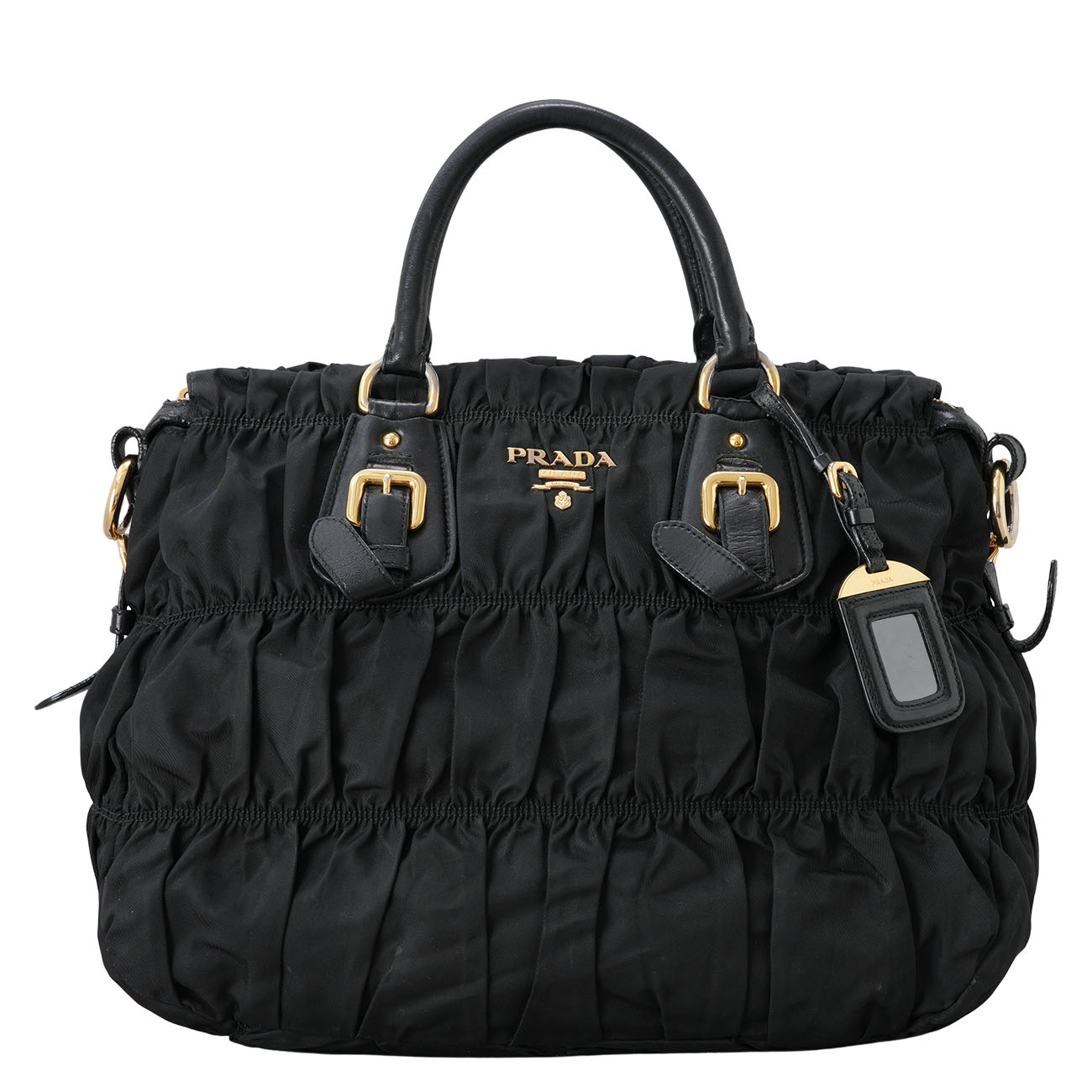 PRADA(USED)프라다 나일론 고프레 토트겸 숄더백