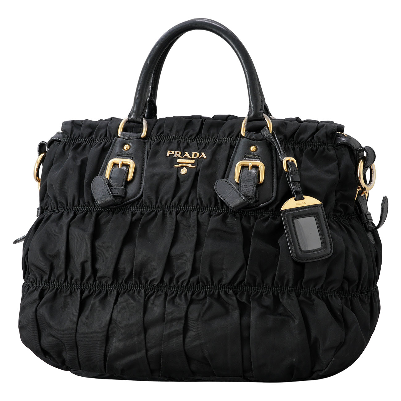 PRADA(USED)프라다 나일론 고프레 토트겸 숄더백