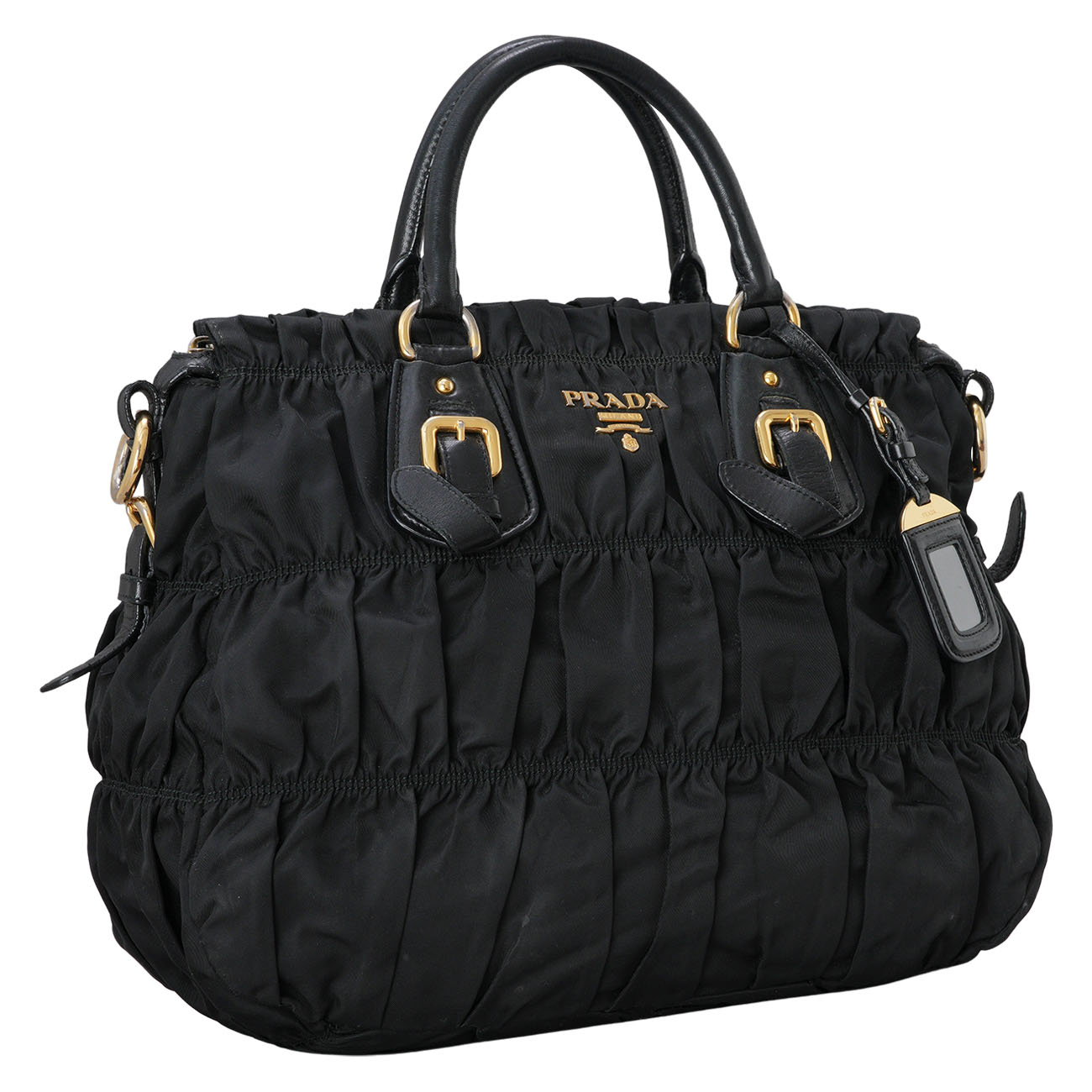 PRADA(USED)프라다 나일론 고프레 토트겸 숄더백