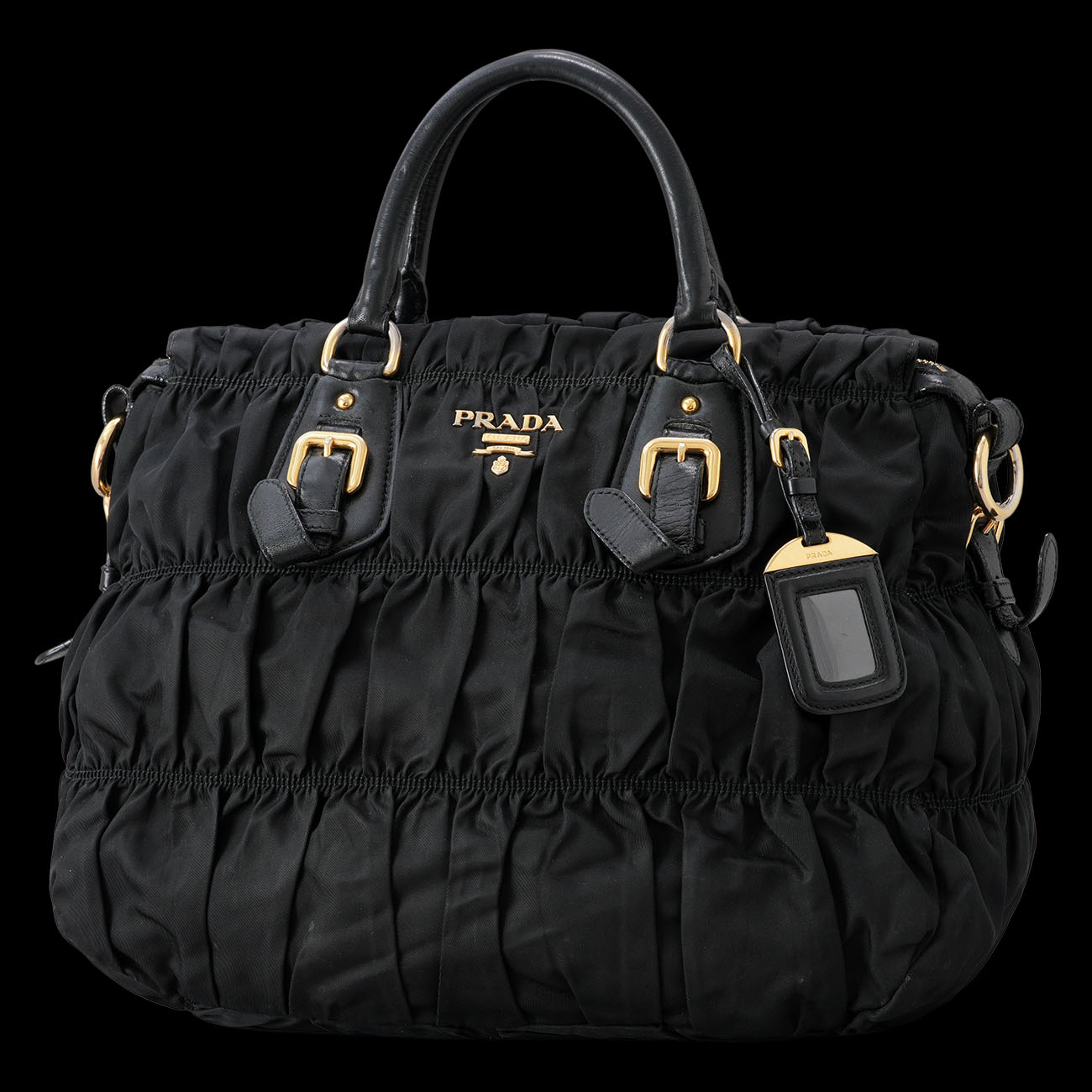 PRADA(USED)프라다 나일론 고프레 토트겸 숄더백