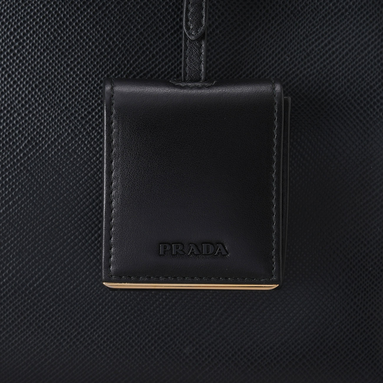 PRADA(USED)프라다 1BA155 사피아노 모노크롬 토트백