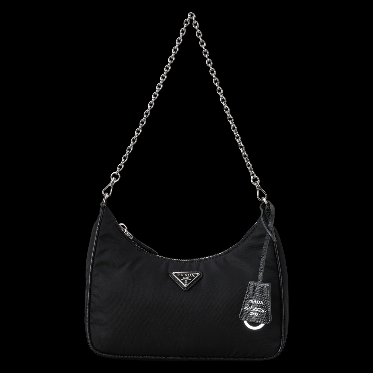 PRADA(USED)프라다 1BH204 리나일론 테수토 호보백