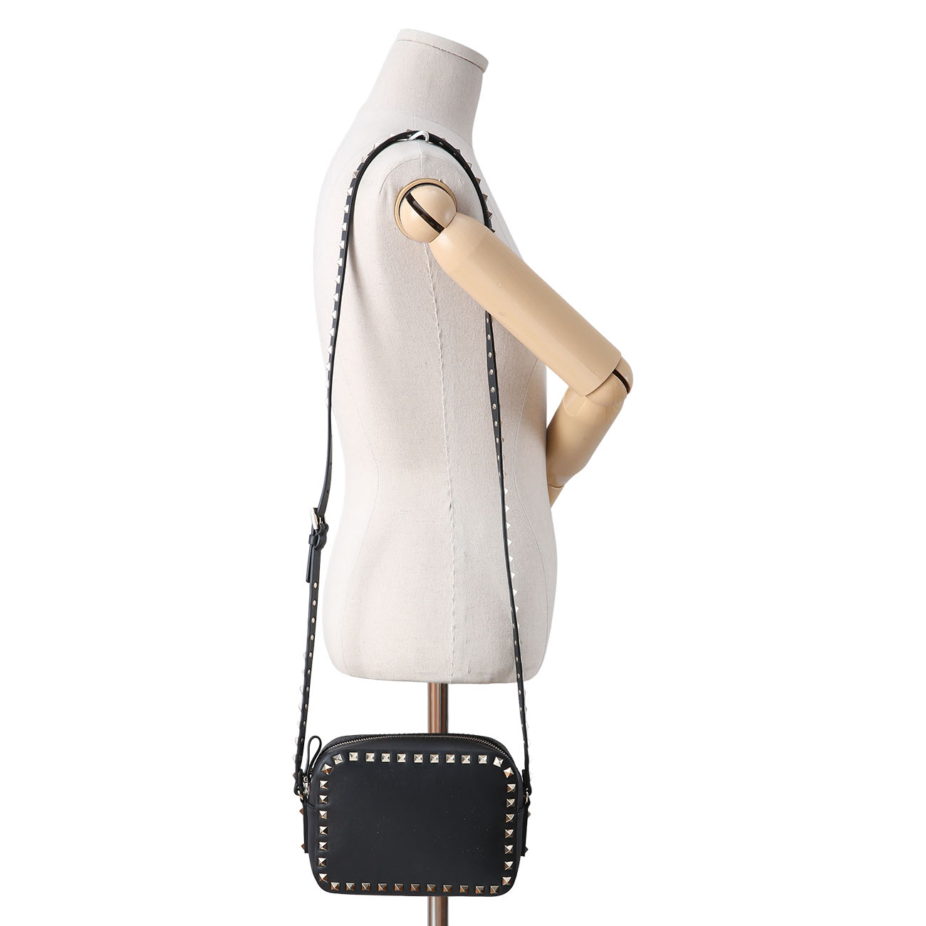 VALENTINO(USED)발렌티노 락스터드 카메라백