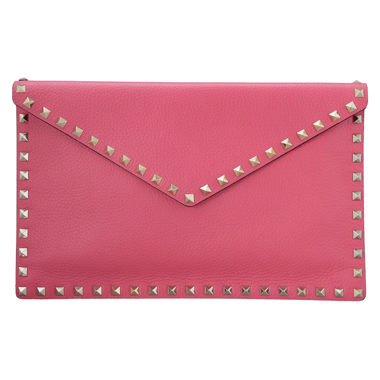 VALENTINO(USED)발렌티노 락스터드 엔벨로프 클러치백