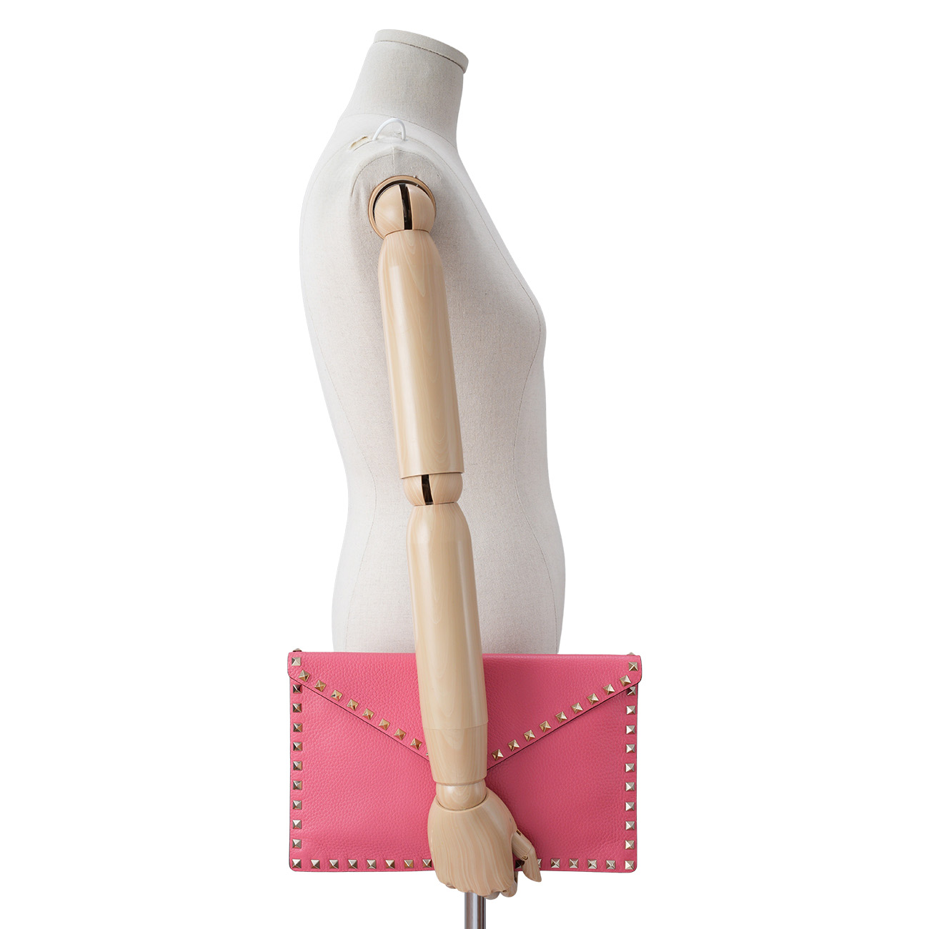 VALENTINO(USED)발렌티노 락스터드 엔벨로프 클러치백