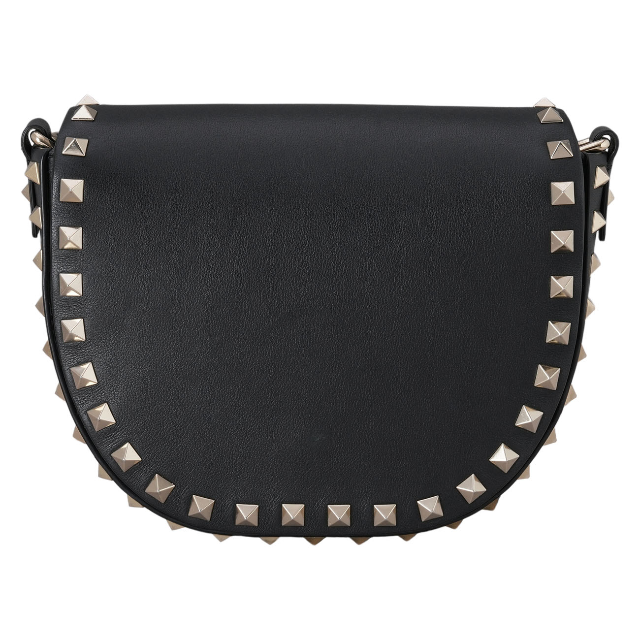 VALENTINO(USED)발렌티노 락스터드 라운드 숄더백