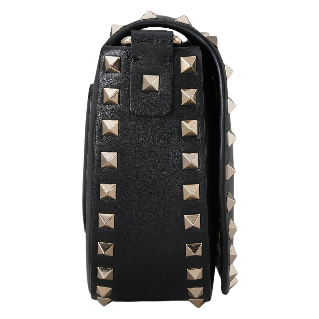 VALENTINO(USED)발렌티노 락스터드 라운드 숄더백