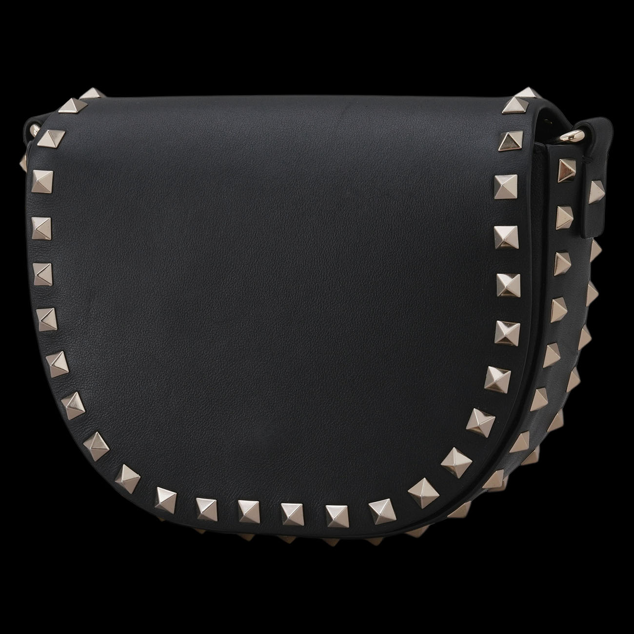 VALENTINO(USED)발렌티노 락스터드 라운드 숄더백