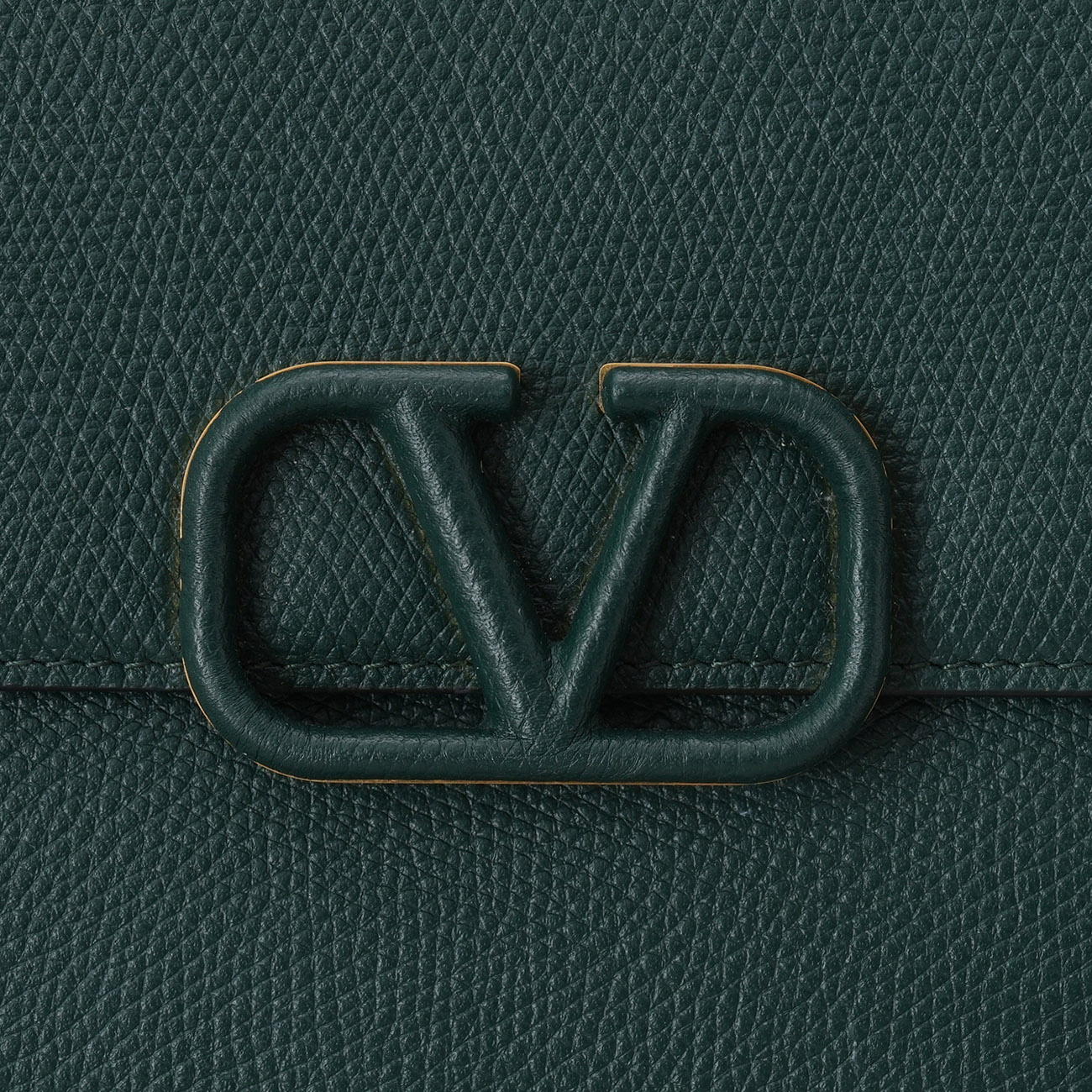 VALENTINO(USED)발렌티노 V슬링 플랩 클러치