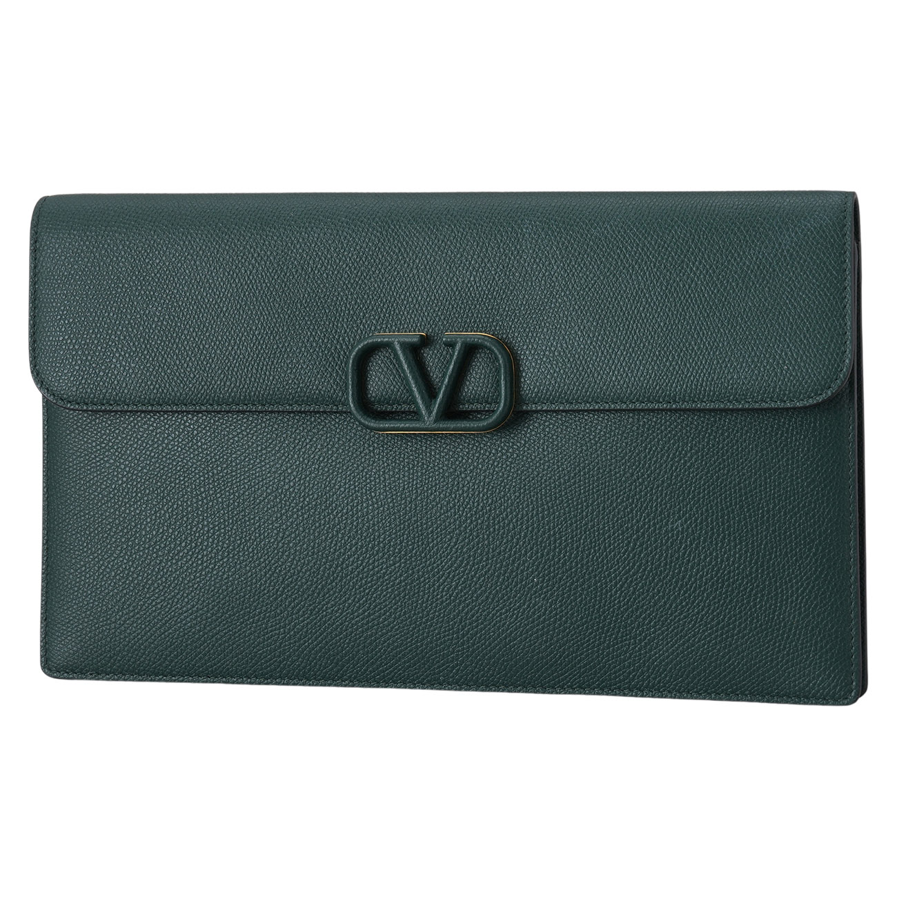 VALENTINO(USED)발렌티노 V슬링 플랩 클러치