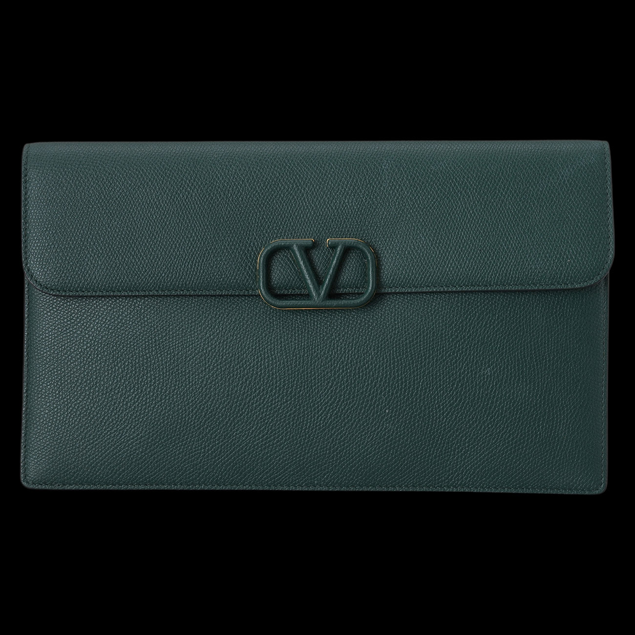 VALENTINO(USED)발렌티노 V슬링 플랩 클러치