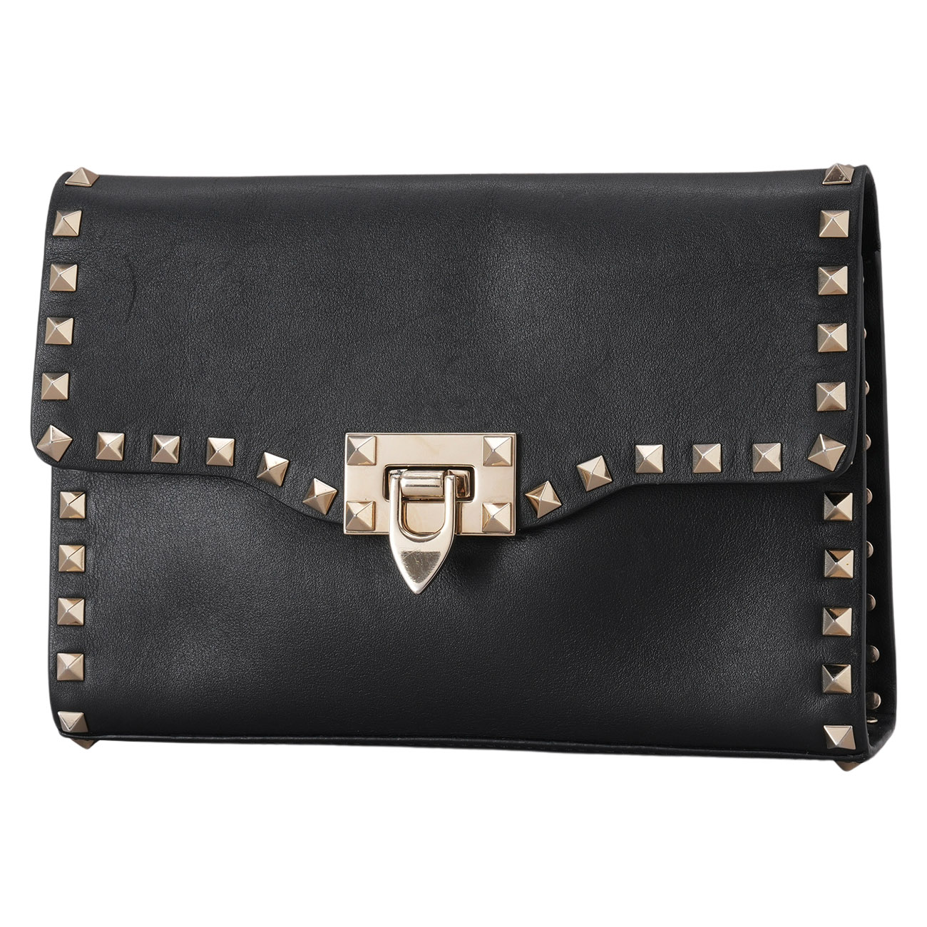 VALENTINO(USED)발렌티노 락스터드 숄더백 블랙