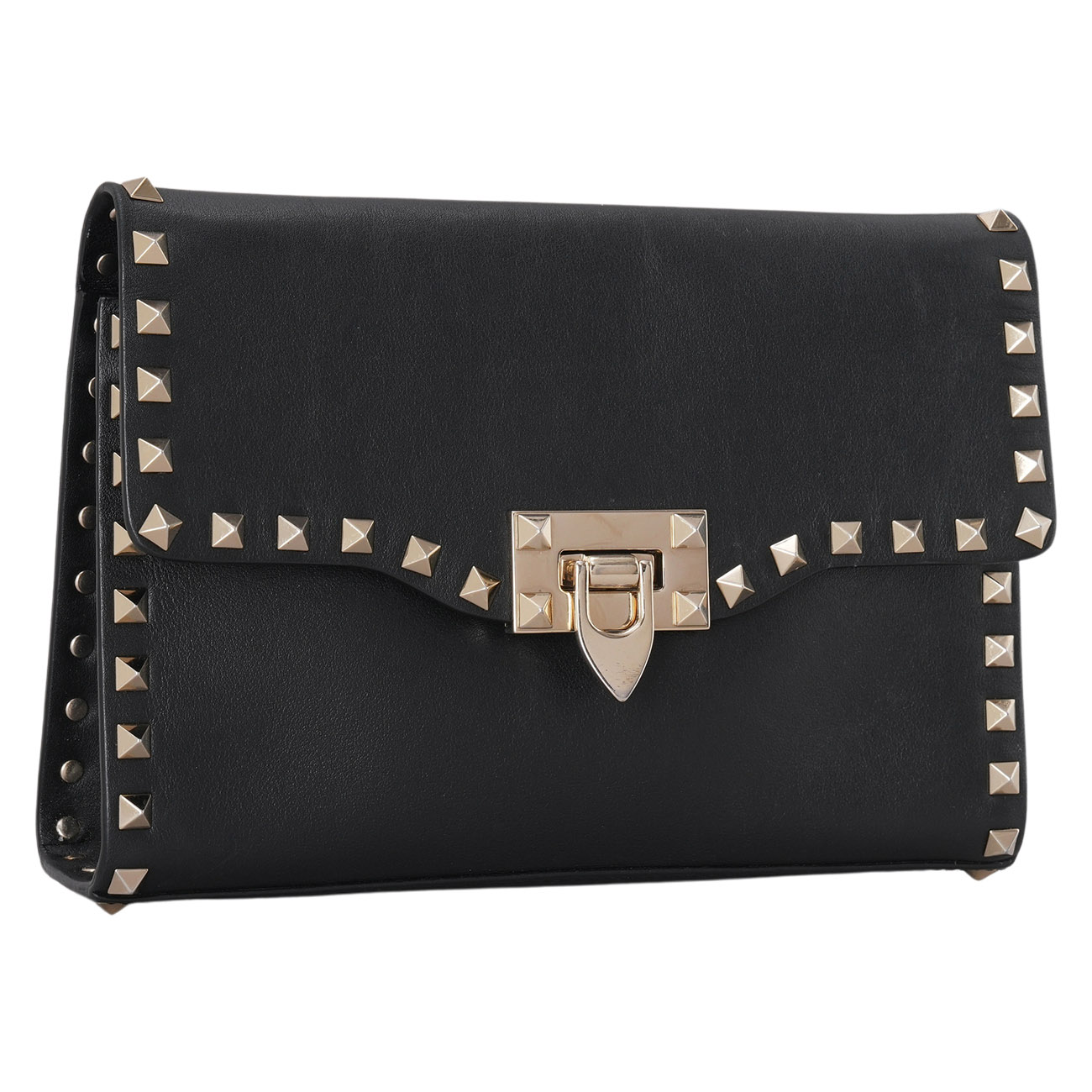 VALENTINO(USED)발렌티노 락스터드 숄더백 블랙