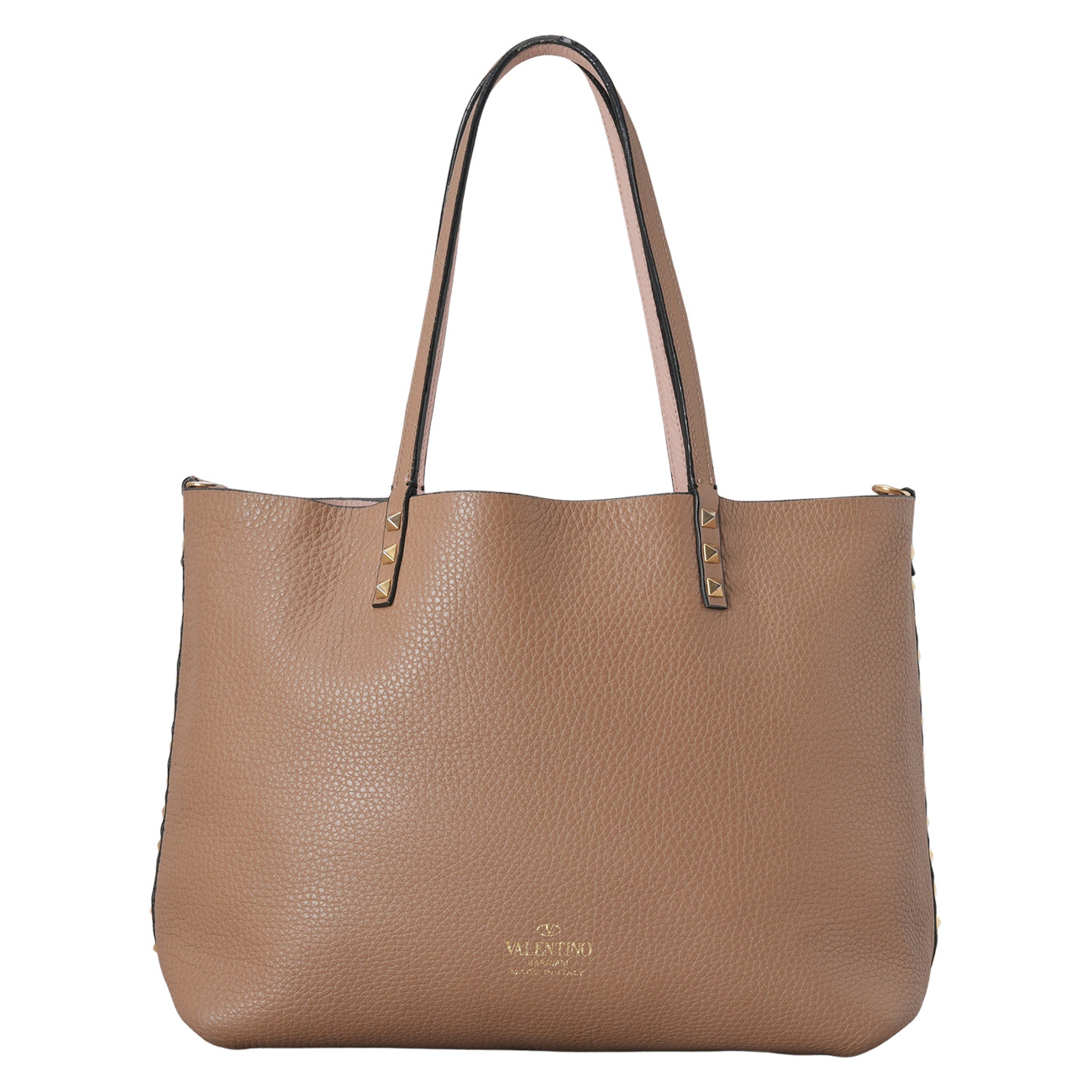 VALENTINO(USED)빌렌티노 락스터드 쇼퍼백