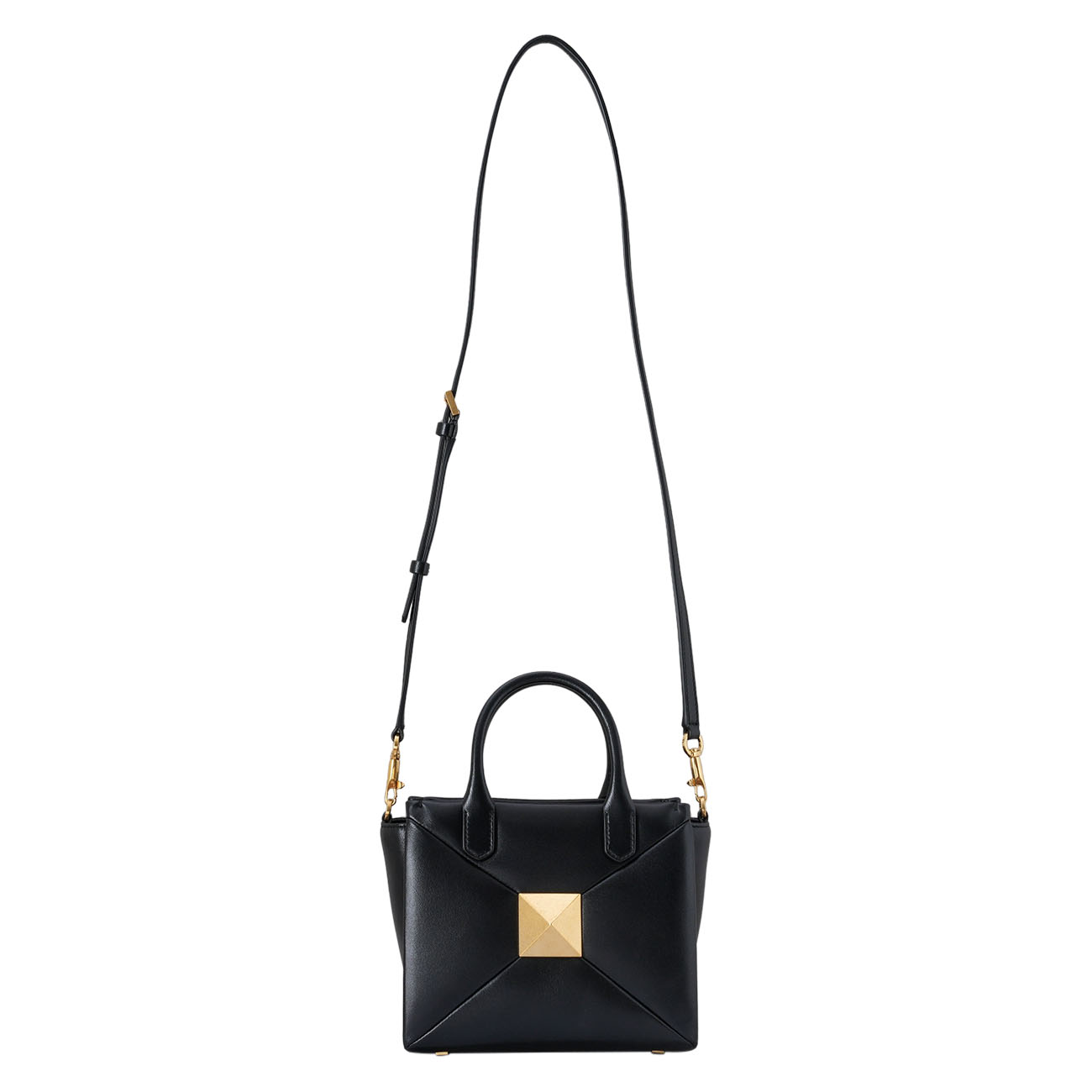 VALENTINO(USED)발렌티노 원스터드 더블 탑핸들 스몰 XW0B0K59HHK