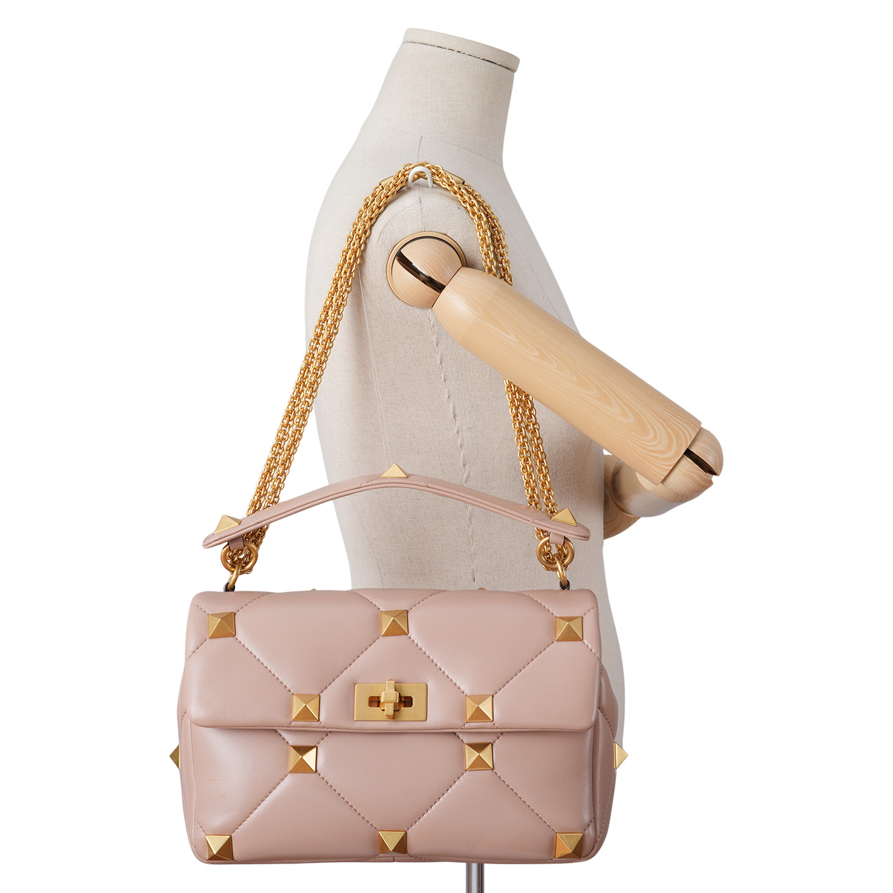 VALENTINO(USED)발렌티노 로만 스터드 체인백