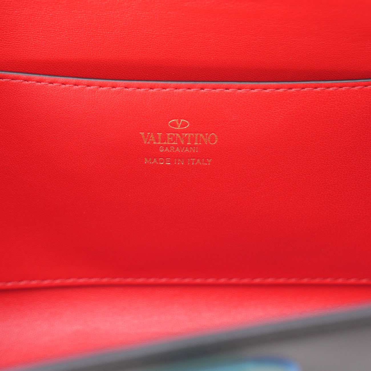 VALENTINO(USED)발렌티노 락스터드 알코브 체인 클러치