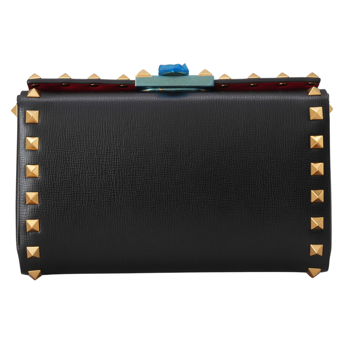 VALENTINO(USED)발렌티노 락스터드 알코브 체인 클러치