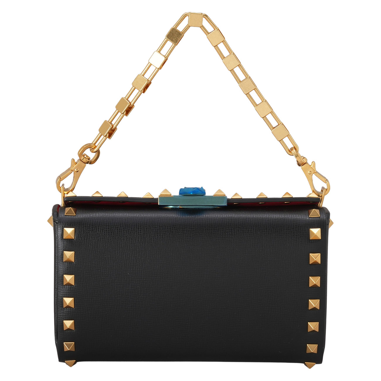 VALENTINO(USED)발렌티노 락스터드 알코브 체인 클러치