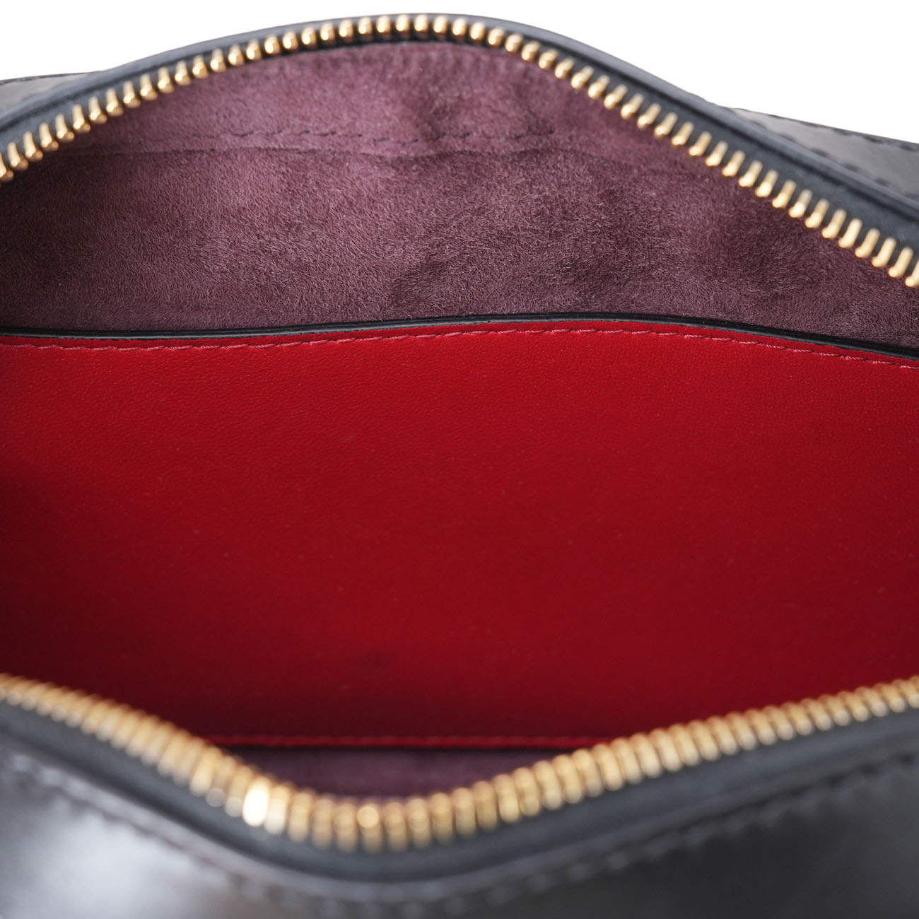 VALENTINO(USED)발렌티노 V로고 카메라백 블랙