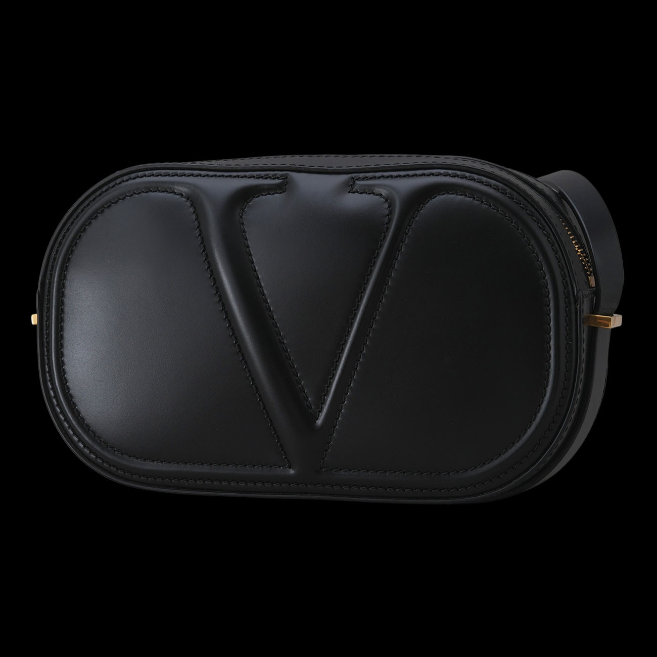 VALENTINO(USED)발렌티노 V로고 카메라백 블랙