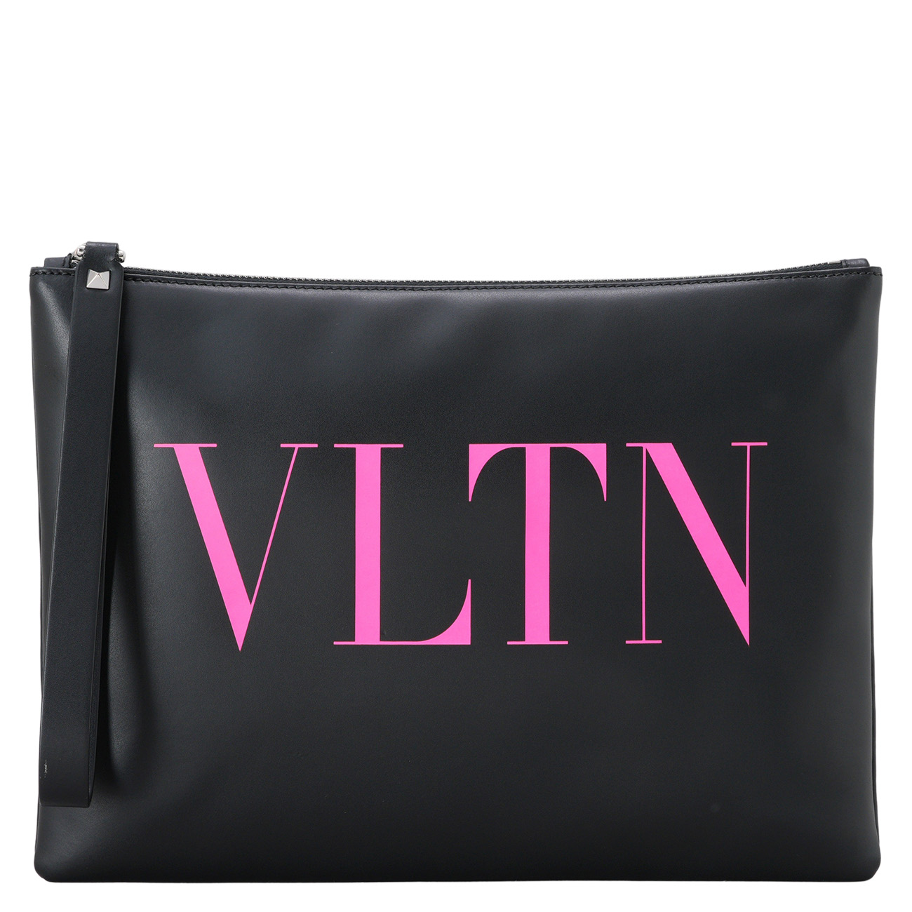 VALENTINO(USED)발렌티노 VLTN 레더 파우치