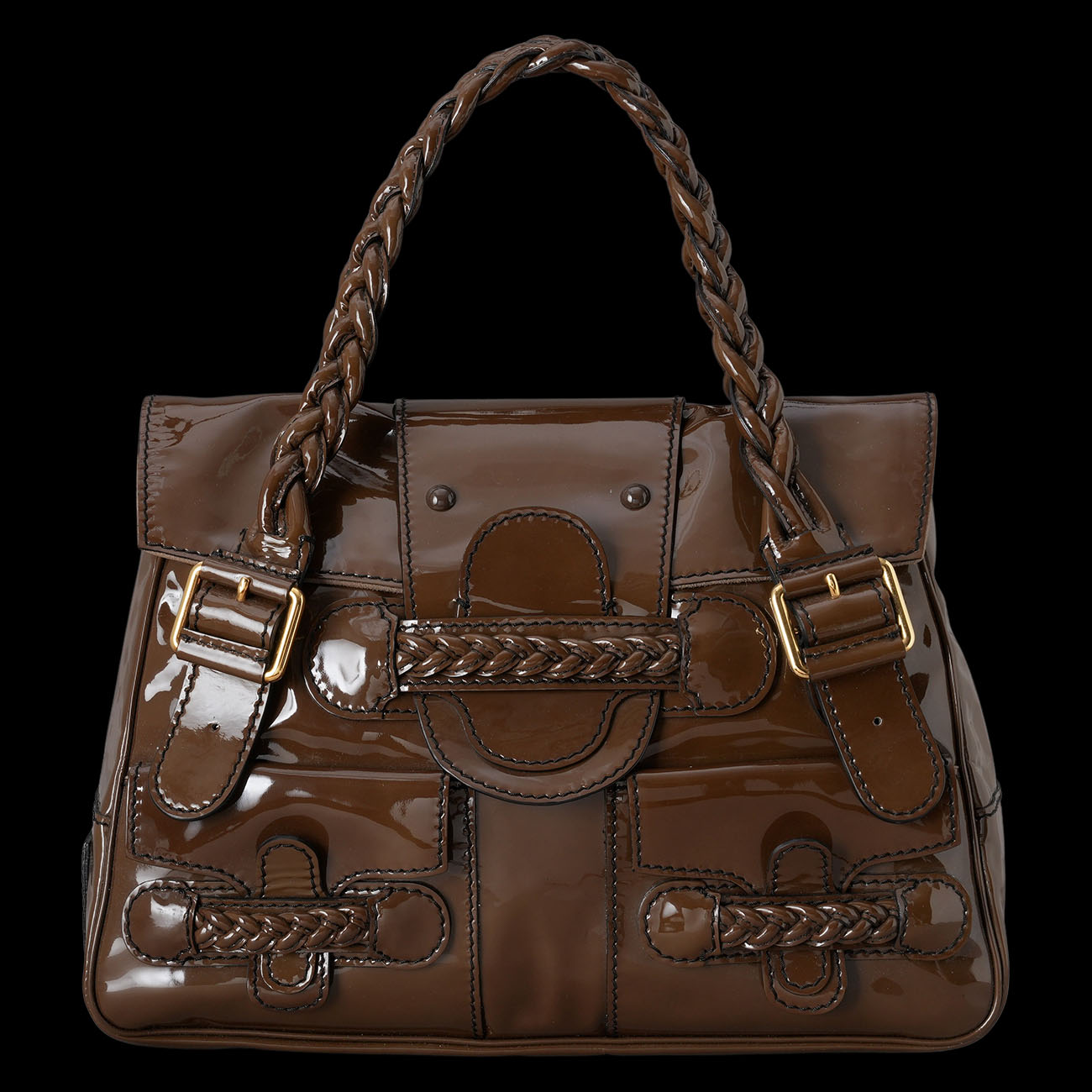 VALENTINO(USED)발렌티노 페이던트 토트백